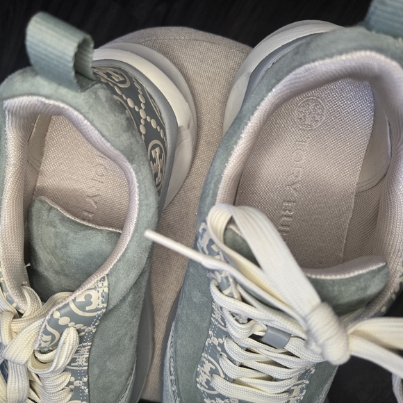 Tory Burch Women's Blue Sneakers - Picture 8 of 8